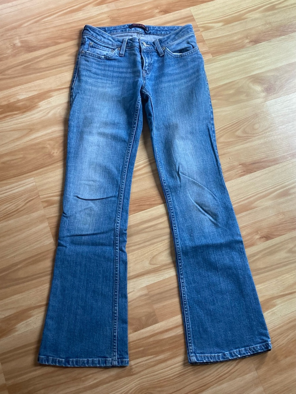 Levi's Women's 528 Blue Boot Cut Jeans - Faded Indigo Jrs Sz 7